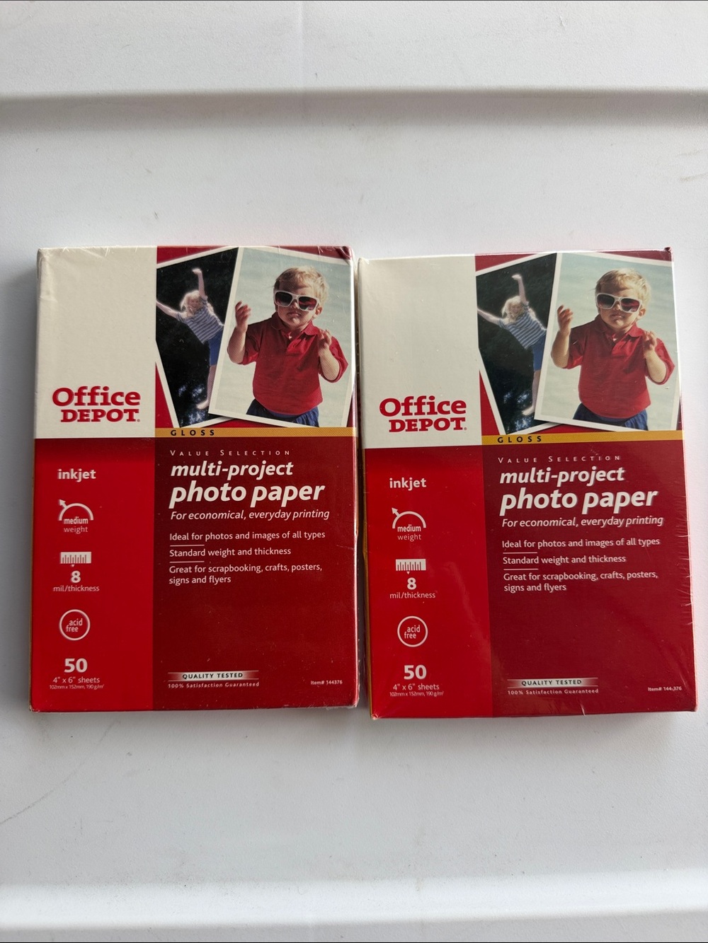 Multi-Project Photo Paper - Red Packaging